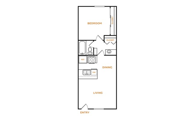 Unit A219 B116 floor plan